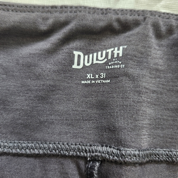 Duluth Trading Co. Size XL x 31 Gray Wide-Leg Pants - Picture 8 of 10